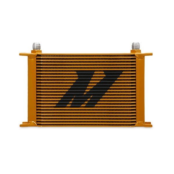 Mishimoto Universal 25-Row Oil Cooler Upgrade Aftermarket Gold