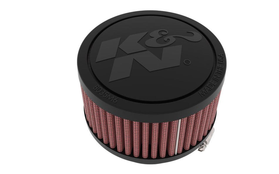 K&N Air Filter High-Flow Performance Washable Reusable Oiled Drop-In Cold Air