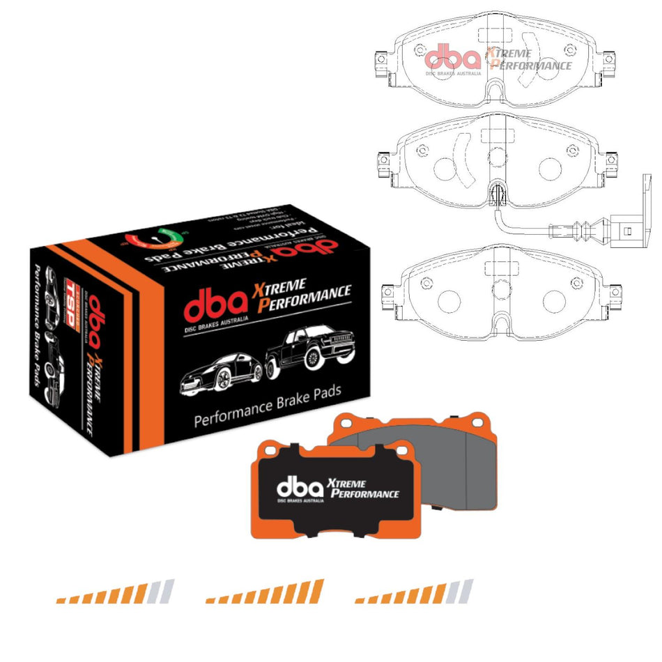 DBA Xtreme Performance Front Brake Pads for Audi RS6 RS7 Mercedes AMG C M-Class