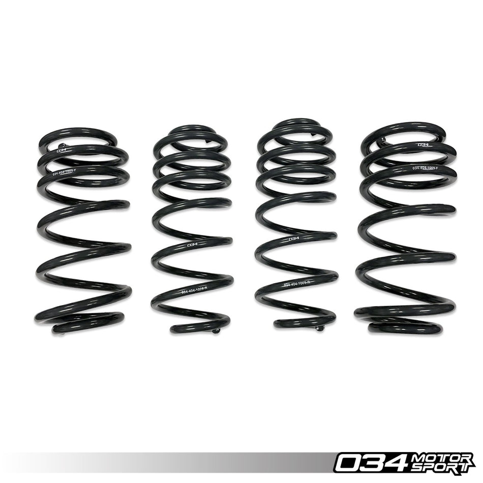 034Motorsport Dynamic+ Lowering Springs 60-80mm - Audi Q5 & SQ5 8R Petrol 1