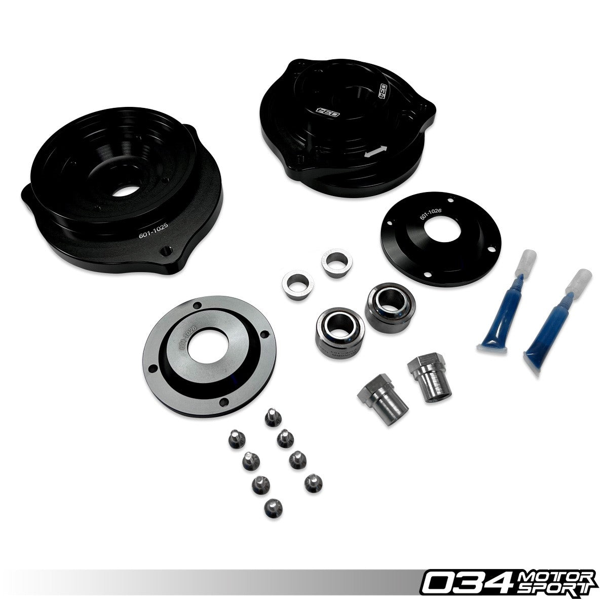 034Motorsport Motorsport Camber Top Mounts -1.5° - VW Golf Mk5 Mk6 & Audi A3 8P 2