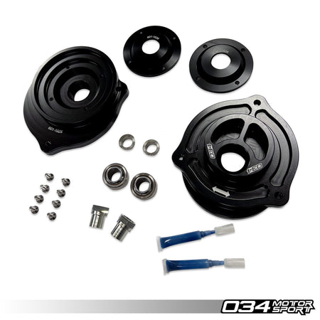 034Motorsport Motorsport Camber Top Mounts -1.5° - VW Golf Mk5 Mk6 & Audi A3 8P 1
