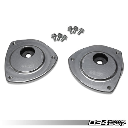 034Motorsport Dynamic+ Caster Strut Mounts - VW Golf Mk7 Mk8, Audi A3 S3 RS3 TT 2