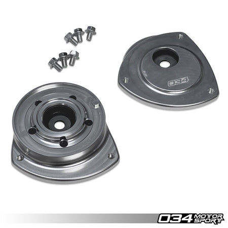 034Motorsport Dynamic+ Caster Strut Mounts - VW Golf Mk7 Mk8, Audi A3 S3 RS3 TT 1