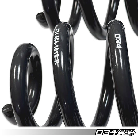 034Motorsport Dynamic+ Lowering Springs 23/30mm - Audi Q7 4M Petrol, Non-Air 2