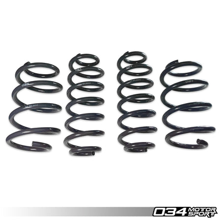 034Motorsport Dynamic+ Lowering Springs 30mm/20mm - Audi A3 8P 3.2 V6 quattro 1