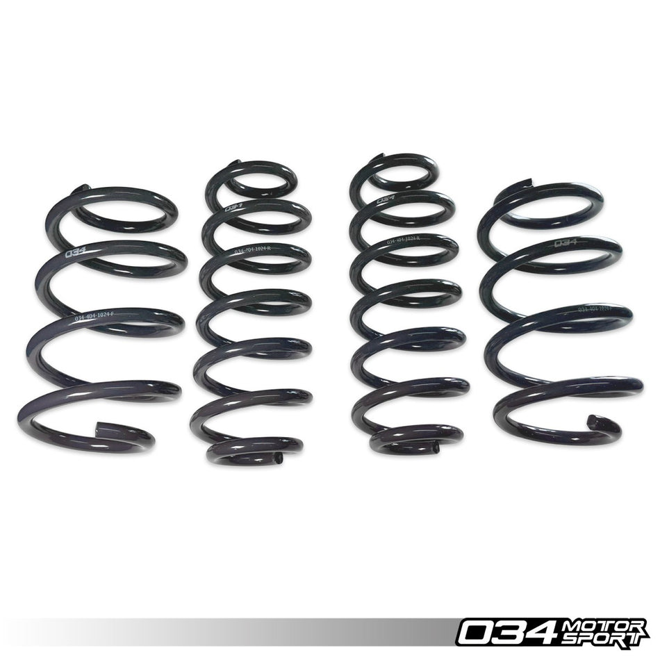 034Motorsport Dynamic+ Lowering Springs 30mm/20mm - Audi A3 8P 3.2 V6 quattro 1