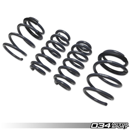 034Motorsport Dynamic+ Lowering Springs 25mm/20mm Drop - Audi RS3 8Y 2