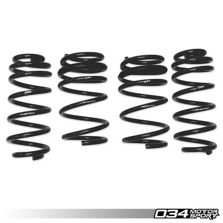 034Motorsport Dynamic+ Lowering Springs 25mm - Audi S3 8Y Sportback & Saloon 1