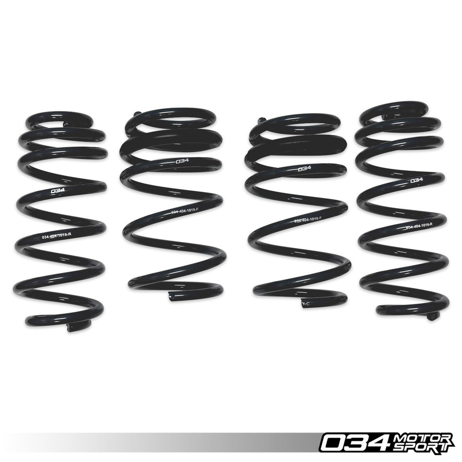 034Motorsport Dynamic+ Lowering Springs 25mm - Audi S3 8Y Sportback & Saloon 1