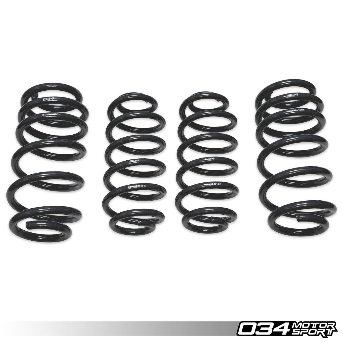 034Motorsport Dynamic+ Lowering Springs 38/32mm - Audi A5 & S5 B8 B8.5 Petrol 1