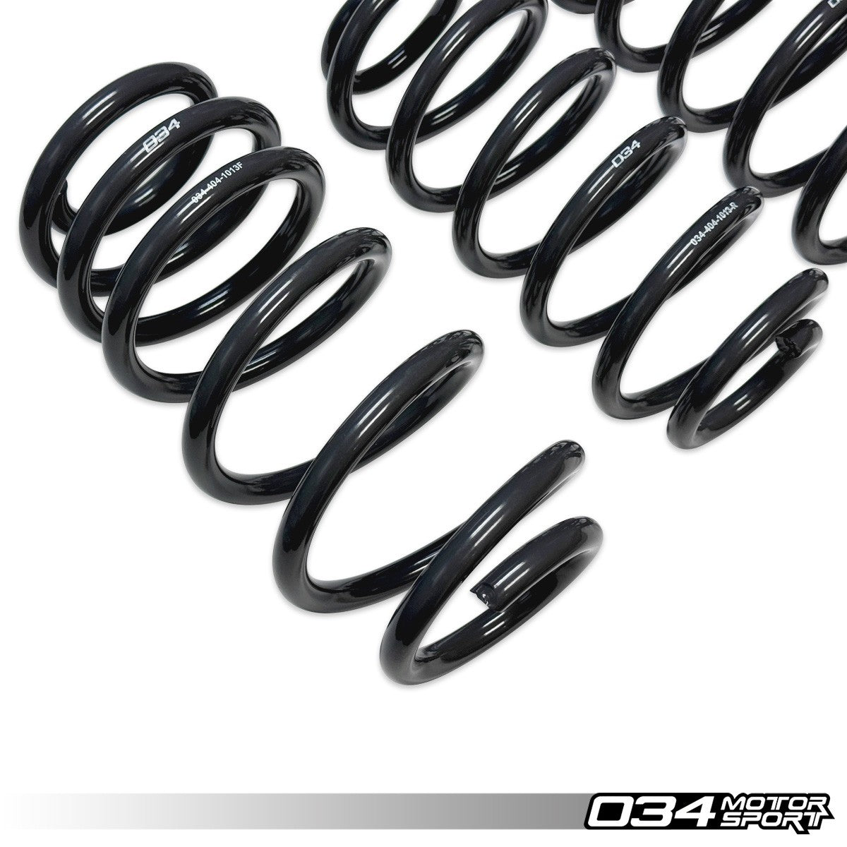 034Motorsport Dynamic+ Lowering Springs 38/32mm - Audi A5 & S5 B8 B8.5 Petrol 3