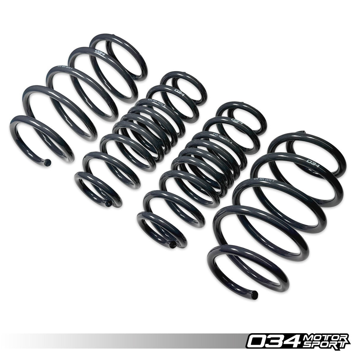 034Motorsport Dynamic+ Lowering Springs 20mm/25mm - VW Golf R Mk6 2.0 TSI 2
