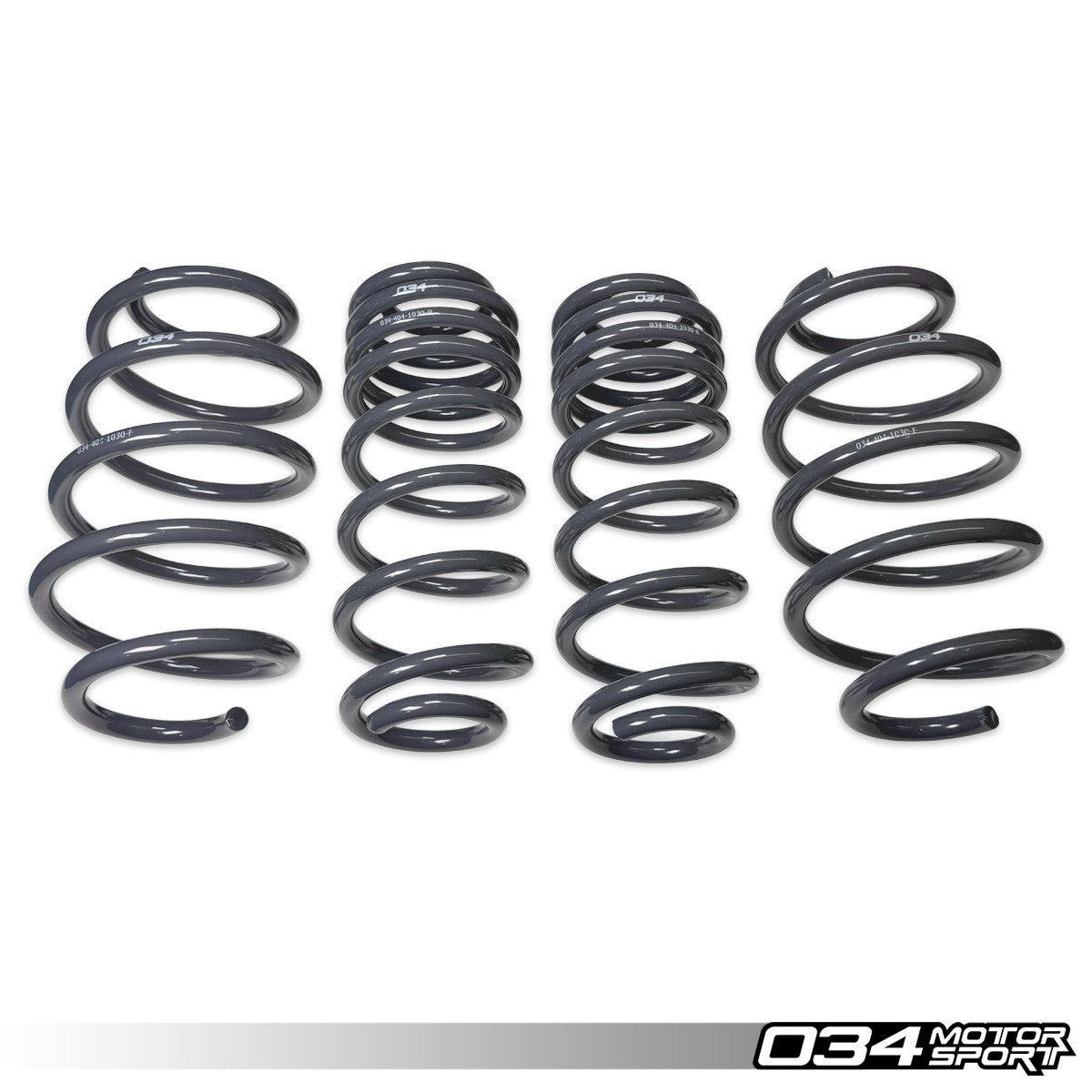 034Motorsport Dynamic+ Lowering Springs 20mm/15mm - VW Golf GTI Mk6 2.0 TSI 1