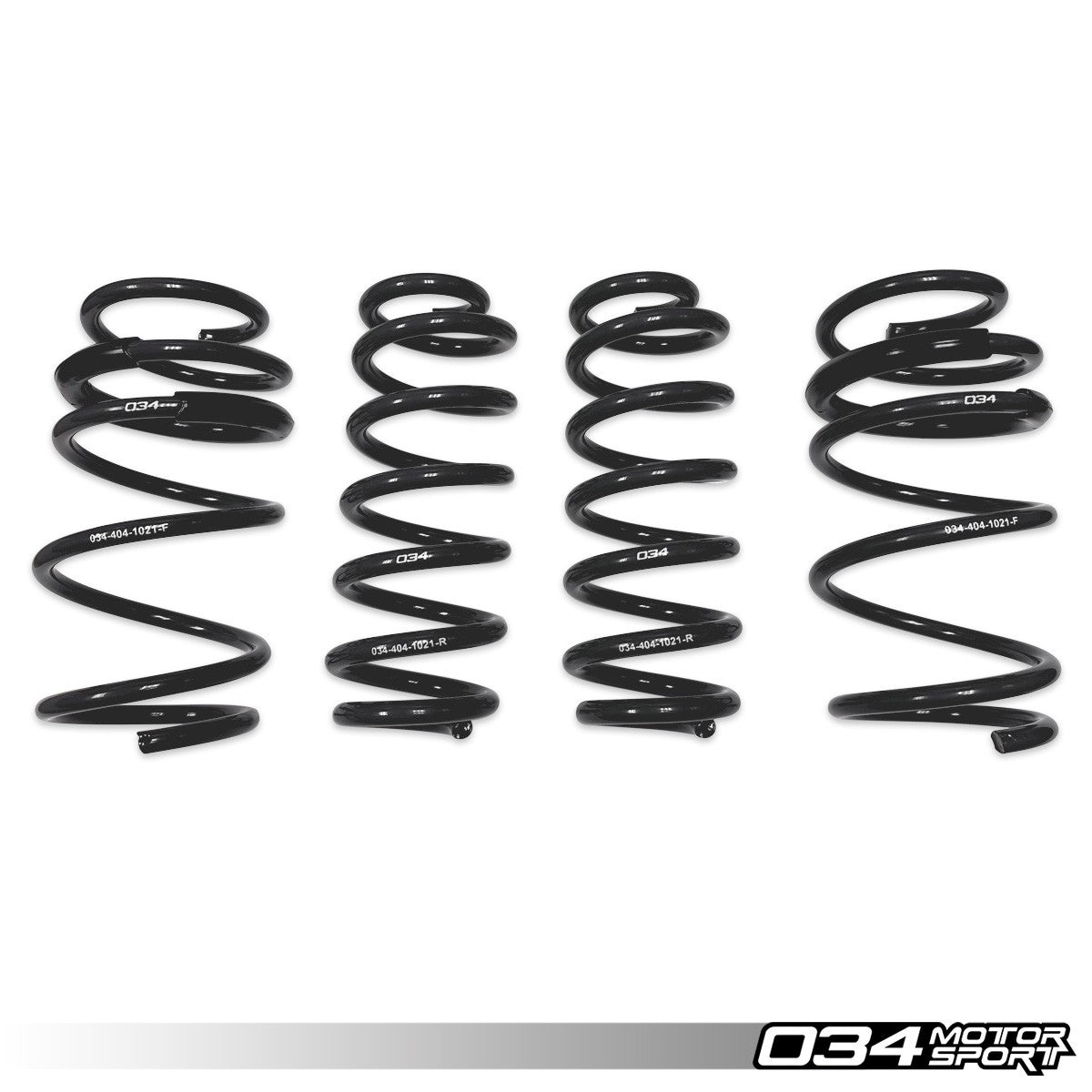 034Motorsport Dynamic+ Lowering Springs 16/25mm - VW Golf R Mk8 & Mk8.5 Hatch 1