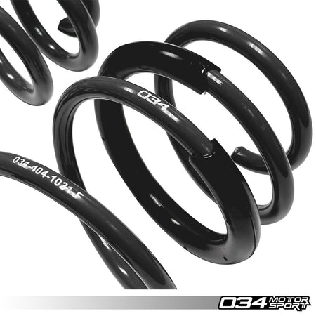 034Motorsport Dynamic+ Lowering Springs 16/25mm - VW Golf R Mk8 & Mk8.5 Hatch 2