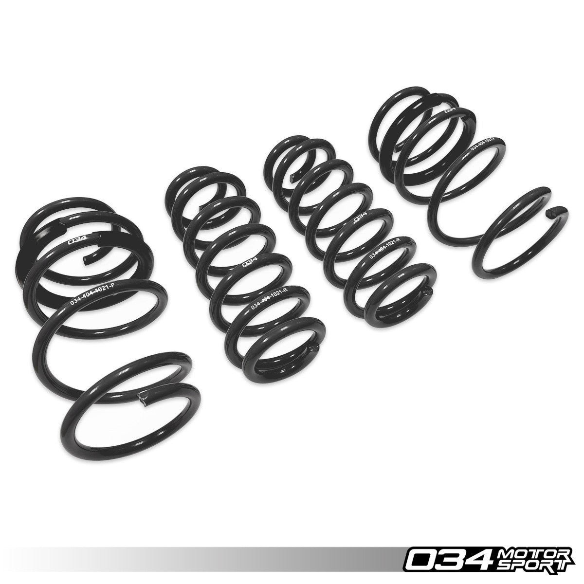 034Motorsport Dynamic+ Lowering Springs 16/25mm - VW Golf R Mk8 & Mk8.5 Hatch 4