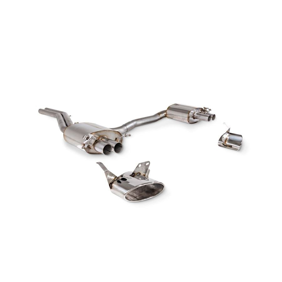 Scorpion Exhaust Audi RS6 C8 4.0L TFSI 19-25 Valved Cat-Back EVO Polished Tip