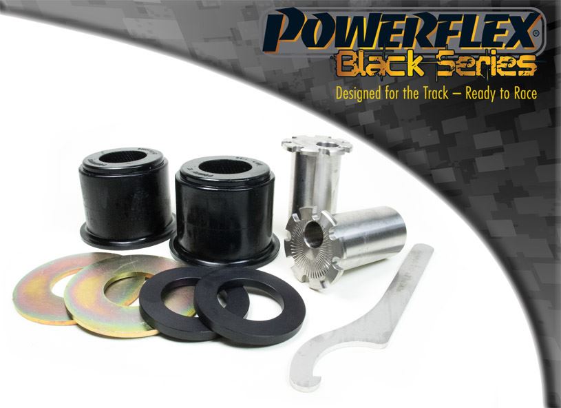 Powerflex Black Front Arm Rear Bush Caster Adjustable PFF85-1302GBLK 2 Included