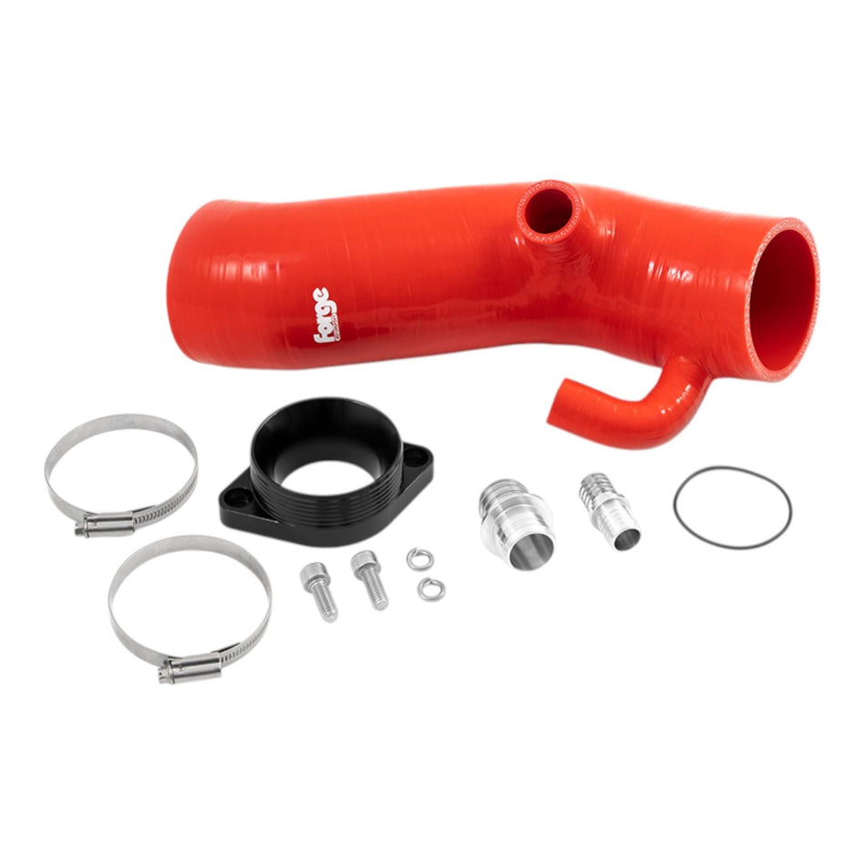 Forge Motorsport Silicone Turbo Inlet Adaptor For Renault Megane RS 280, 300 Red