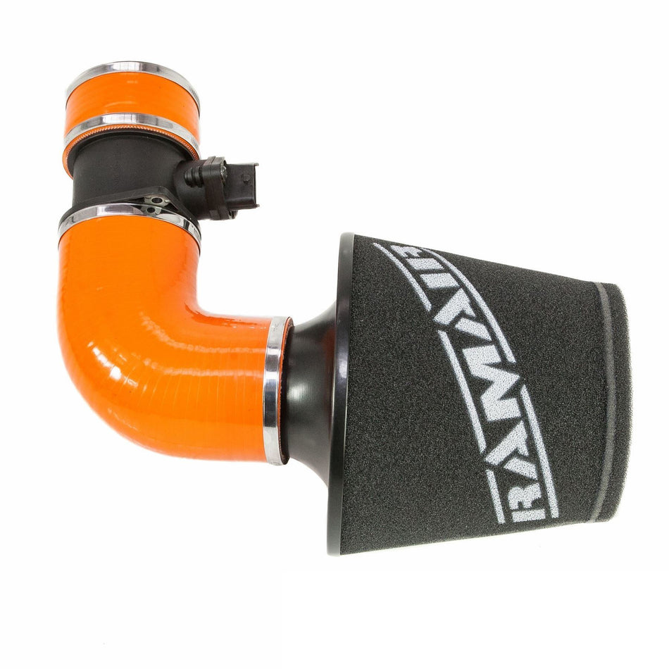 Ramair Performance Orange Hoses Foam Air Induction Kit For Ford Focus MK2 2.5 ST
