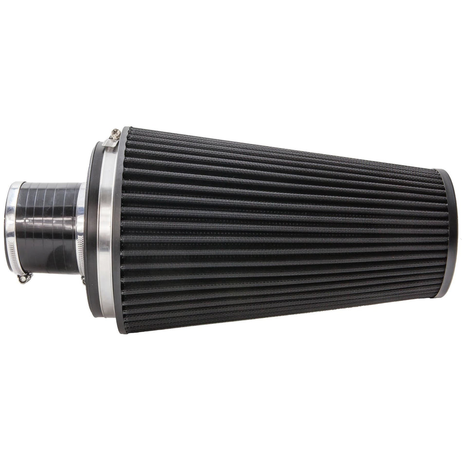 Ramair 90mm ID Neck XLarge Cone Pleated Air Filter W/ Velocity Stack & Coupling