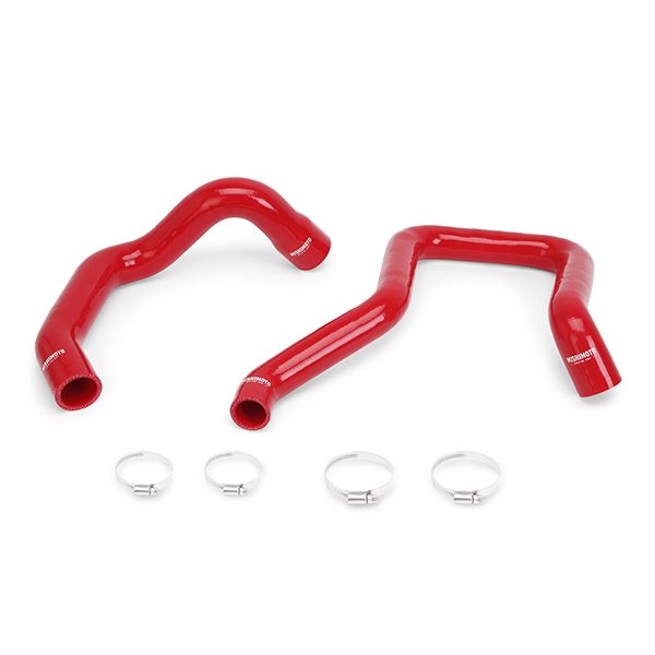 Mishimoto 4.0L XJ Silicone Radiator Hose Kit Jeep Cherokee 1987-1990 Red
