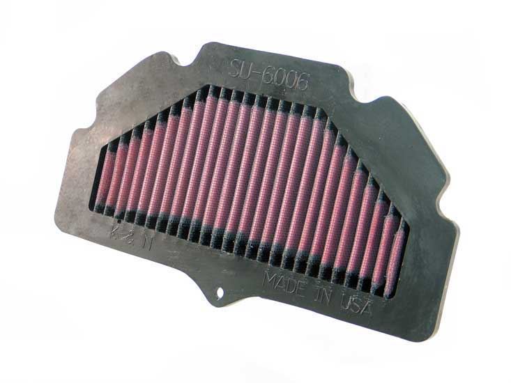 K&N High-Flow Air Filter Washable Suzuki Gsxs750/Gsxs750Z/Gsxs750 Abs 749 15-20