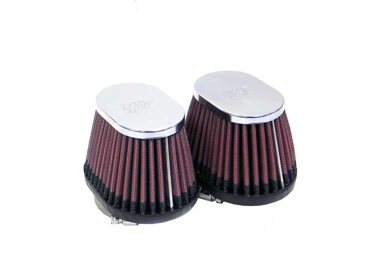 K&N Universal Clamp-On Filter High-Flow Performance Oiled Yamaha Rz350 350 84-85