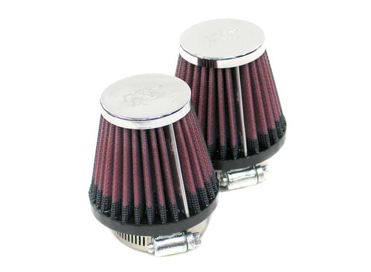 K&N Air Filter High-Flow Performance Washable Reusable Oiled Drop-In Cold Air
