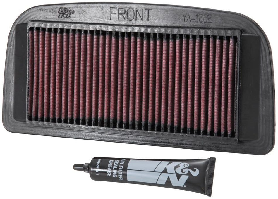 K&N High-Flow Air Filter Performance Washable Reusable Yamaha Yzf R1 998 02-03
