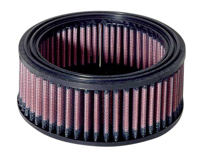 K&N Air Filter High-Flow Performance Washable Reusable Oiled Drop-In Cold Air