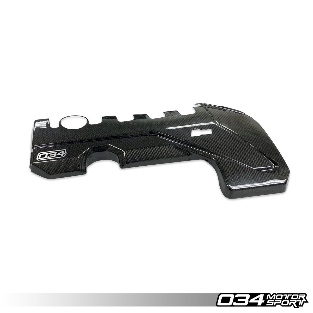 034Motorsport Carbon Fibre Engine Cover Overlay - Audi RS3 8V.5 & TT RS 8S 2