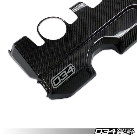034Motorsport Carbon Fibre Engine Cover Overlay - Audi RS3 8V.5 & TT RS 8S 4