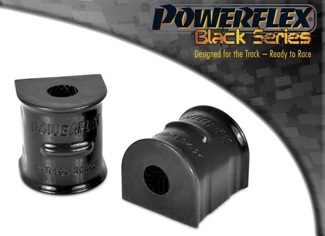 Powerflex Black Rear Anti Roll Bar To Chassis 18mm PFR19-1204-18BLK (2 Included)
