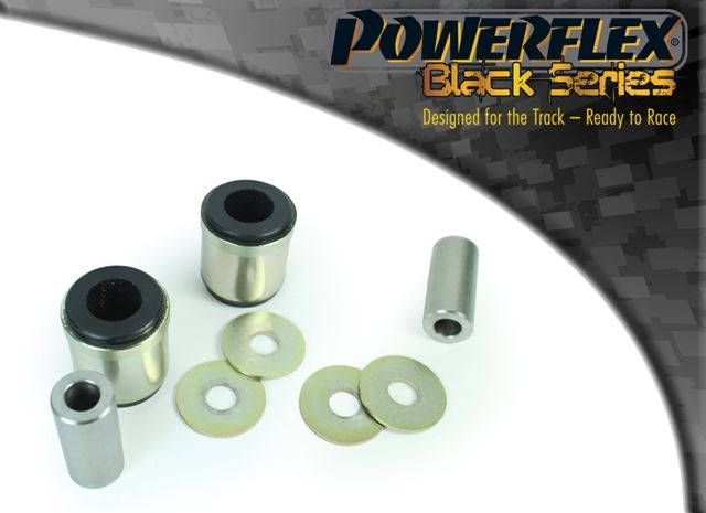 Powerflex Black Series Front Lower Shock Mount PFF3-201BLK (2 Included)