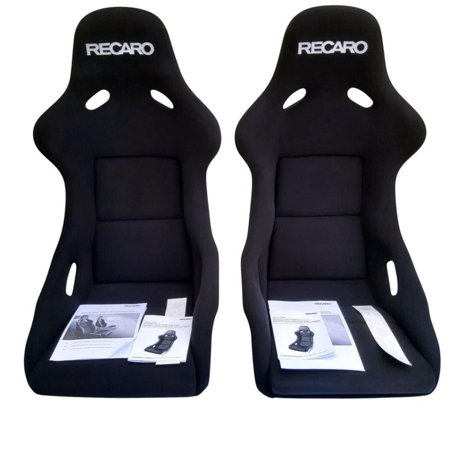 RECARO Pair Pole Position ABE Sport Bucket Seats Road Legal Racing Shells