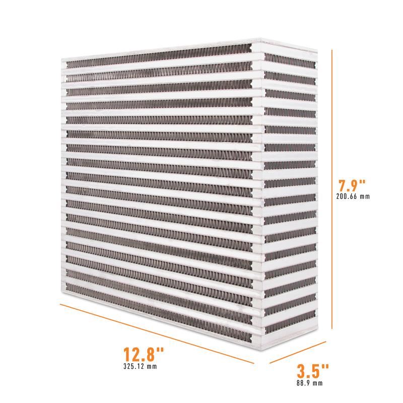 Mishimoto Universal Air-to-Air Race Intercooler Core, 12.80 x 7.90 x 3.50