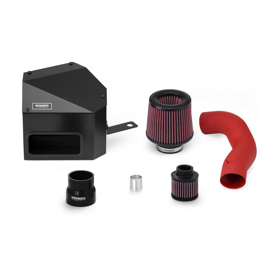 Mishimoto Air Intake Kit Audi A3/A3 Quattro/S3/TT Quattro 15-21 Wrinkle Red