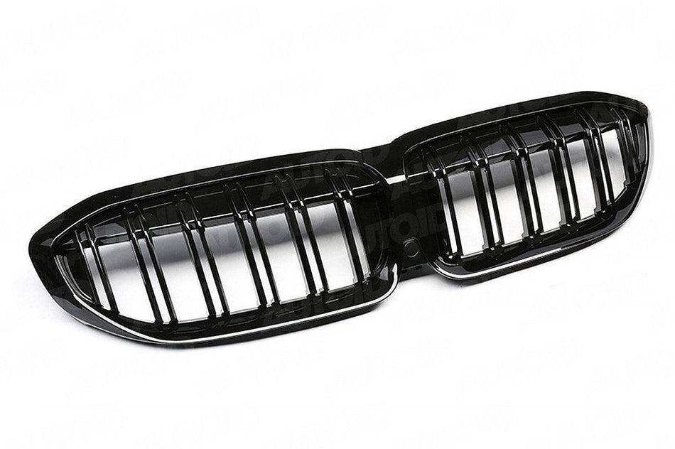 FORM Industries Gloss Black Kidney Grilles for BMW 3 Series by FORM (2019+, G20 G21)