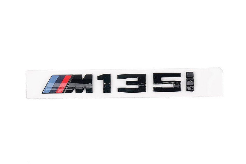 FORM Industries Gloss Black Rear Model Badge for BMW 1 Series M135i by FORM (F20 F21 F40)