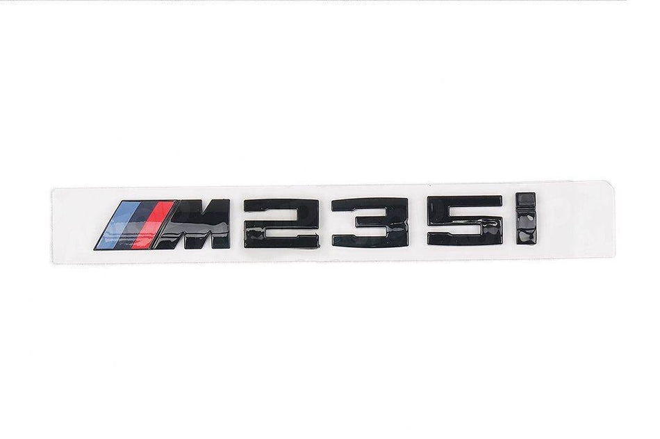 FORM Industries Gloss Black Rear Model Badge for BMW 2 Series M235i by FORM (F22 F23 F44)
