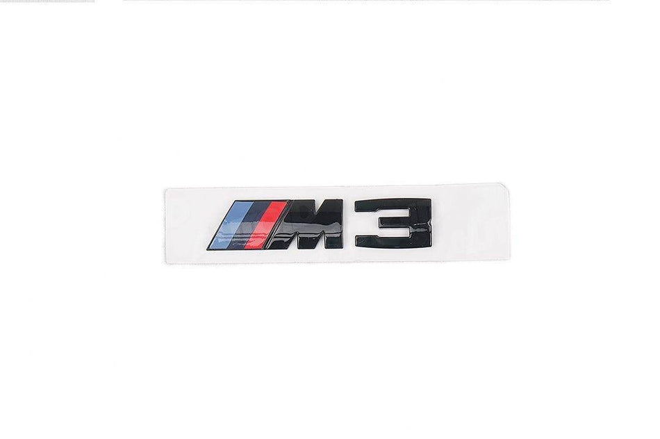FORM Industries Gloss Black Rear Model Badge for BMW M3