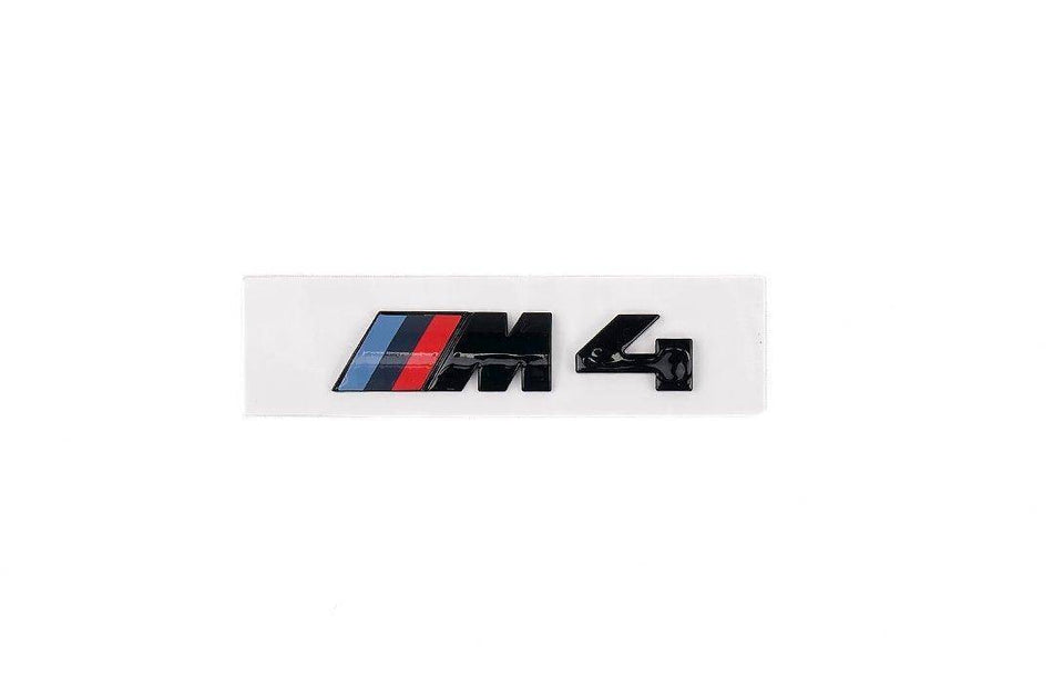 FORM Industries Gloss Black Rear Model Badge for BMW M4