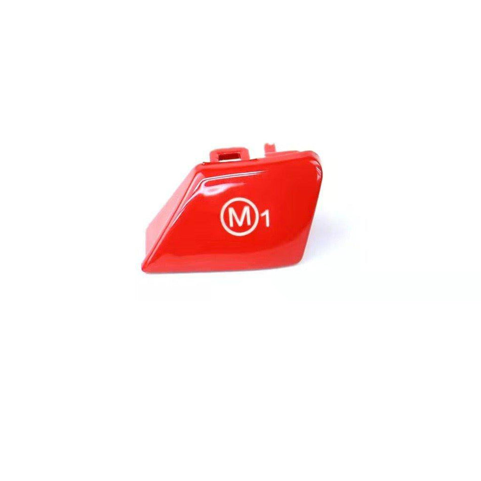 FORM Industries Gloss Red M1 and M2 Steering Wheel Buttons for BMW M2 Competition, M3 & M4 by FORM (2014-2021, F87 F80 F82)