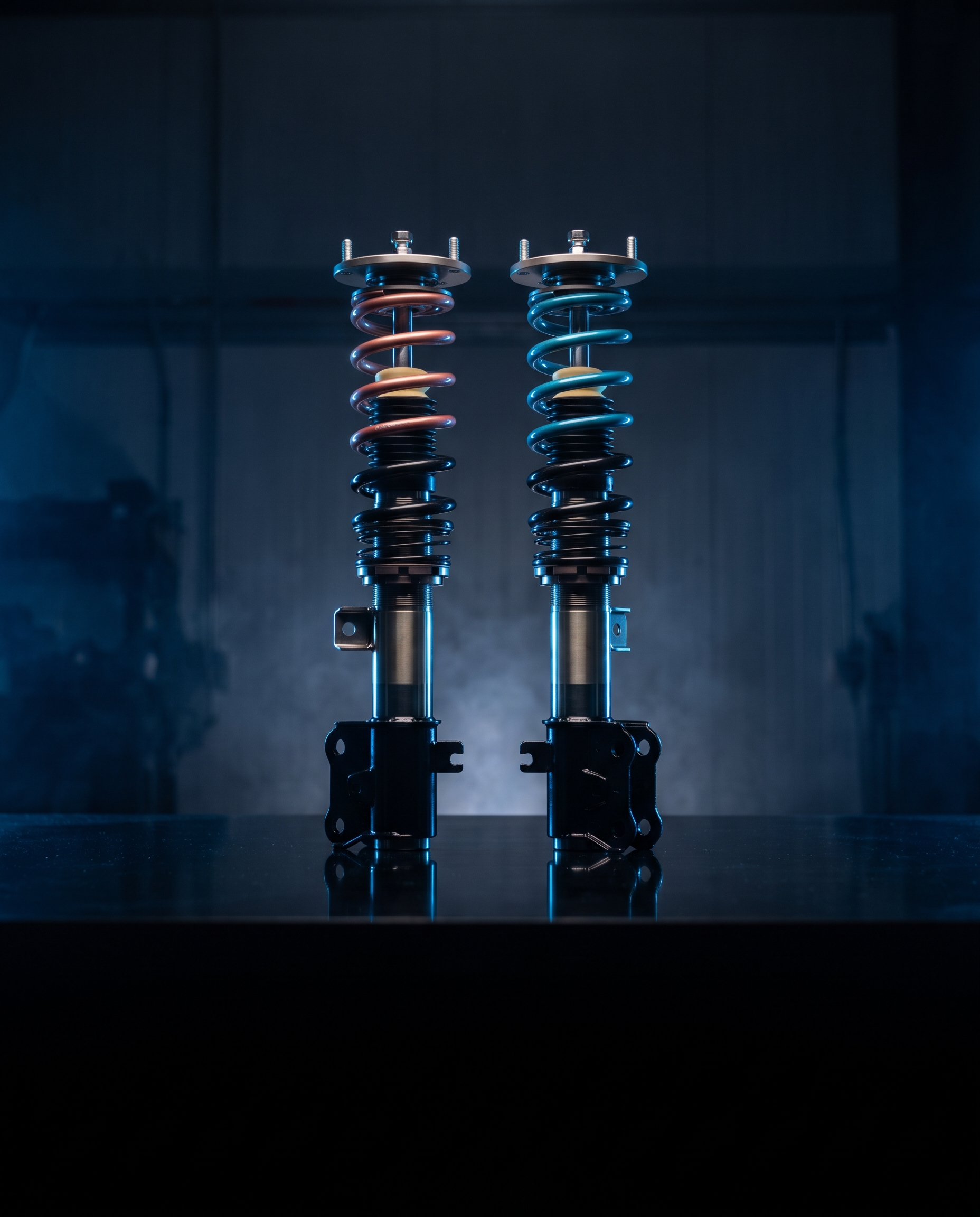 Performance coilover suspension struts - Suspension category