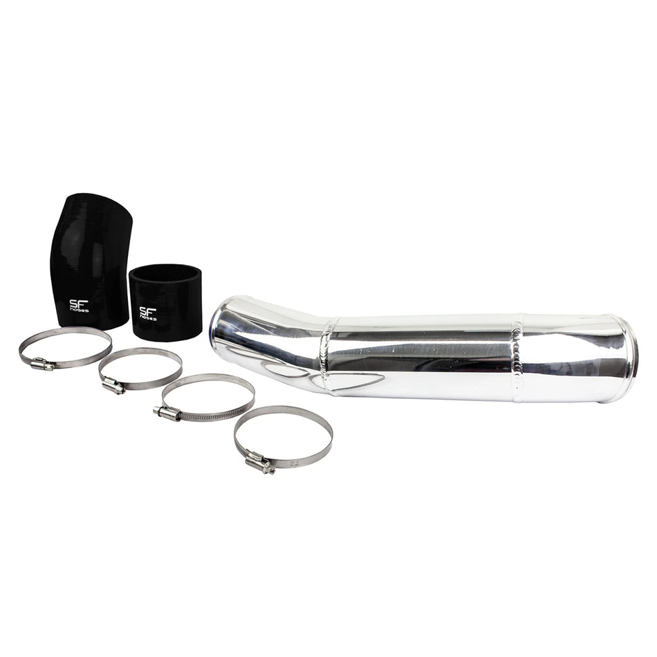 HF-Series 3.15" Intake Hard Pipe Kit Polished Silver For Audi TTRS 8J / RS3 8P