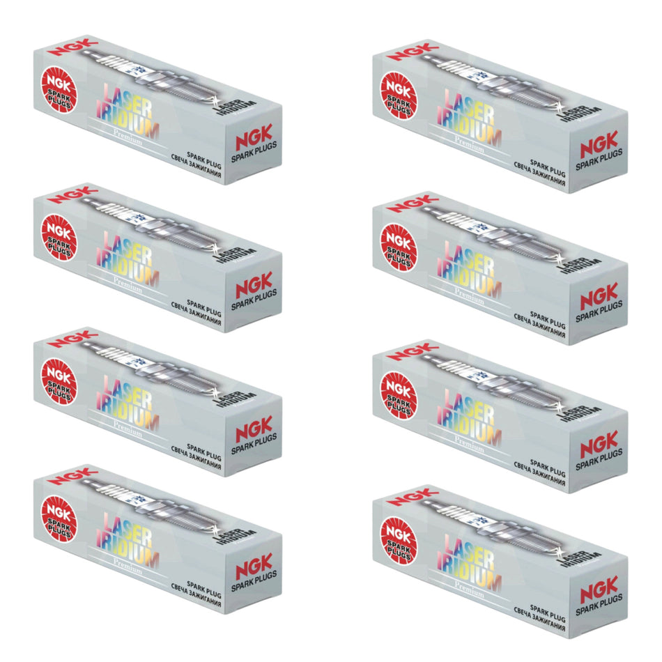 NGK Laser Iridium Spark Plugs BMW M5 F10 / M5 F90 / M6 F13 S63TU x8 Plugs