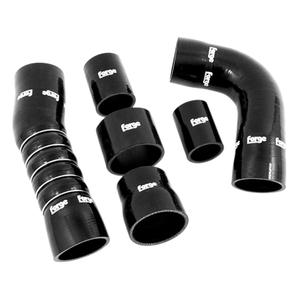Forge Motorsport Audi RS3 8V 2015- Silicone Boost Hoses + Clamps Black