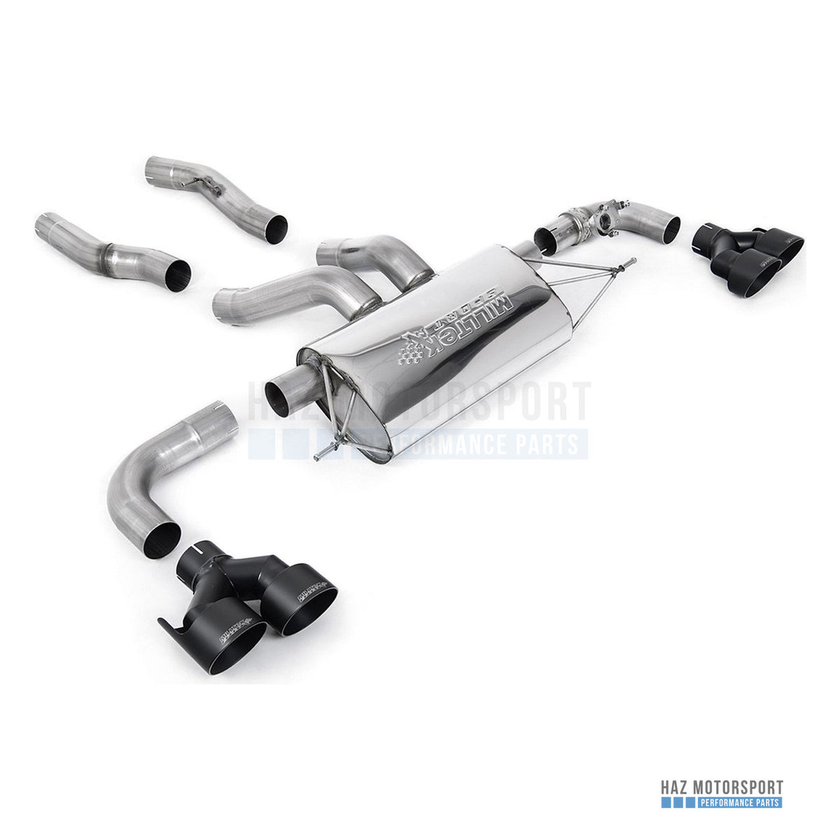Milltek Sport Axle Back Exhaust – BMW 2 Series M240i Coupé (2022 on) – photo 2